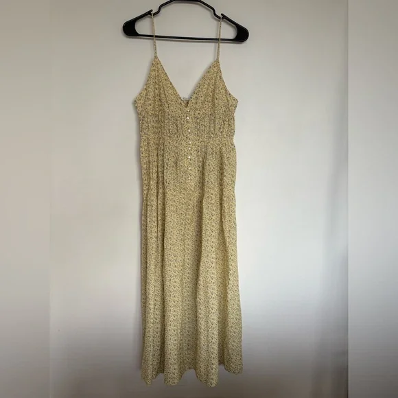 DOEN Irina Dress Moonflower Floral Print Yellow medium - Picture 4 of 9